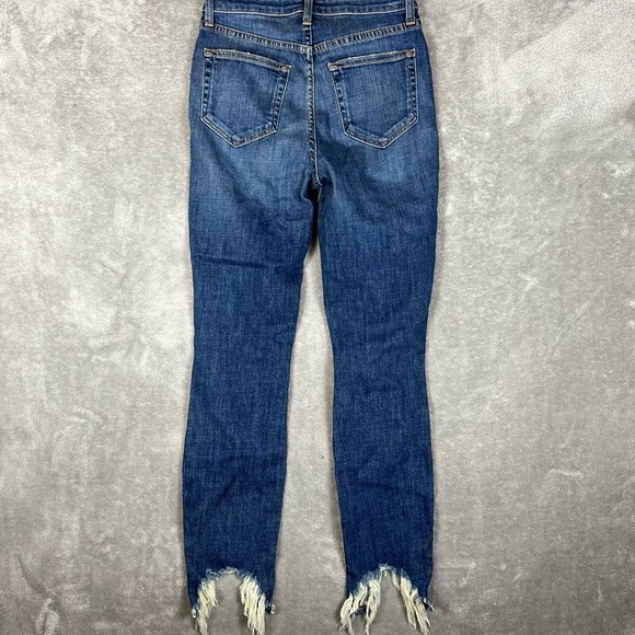 L’Agence Jeans Womens 24 High Line Skinny High Rise Classic Vintage Deconstruct - Picture 3 of 8